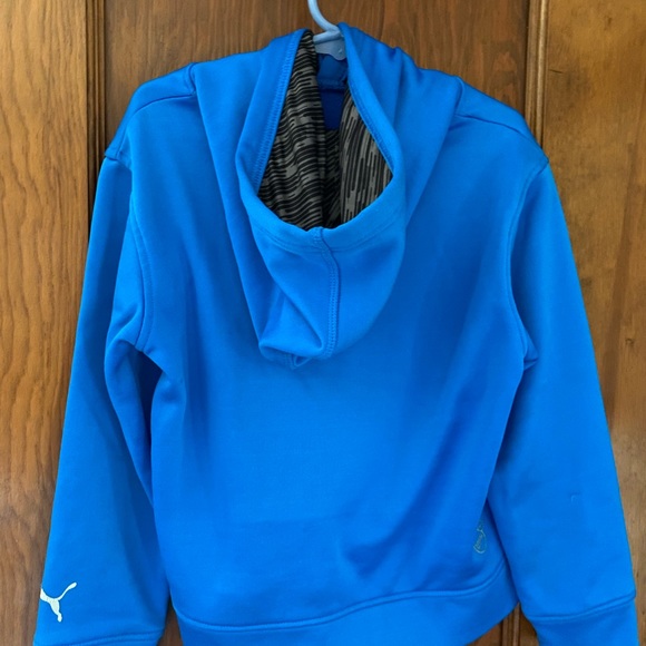 Puma Hoodie w contrast patch and lining, boys 6 - Picture 3 of 4